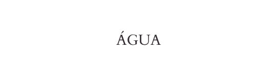ÁGUA